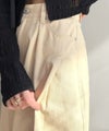 Classical Elf 【mily bilet】後ろ姿映え確定♪インして可愛い、春夏のマストアイテム。 綿100%切り替えタックカーブパンツ商品サムネイル-36