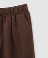 NAVY  MAC HEAT リラクシーモールスキン ドロストイージーワイドパンツ レディース商品サムネイル-6